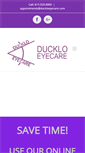 Mobile Screenshot of duckloeyecare.com